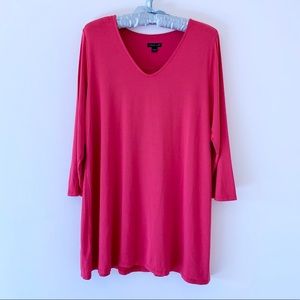 J. Jill Wearever Collection Pink Top